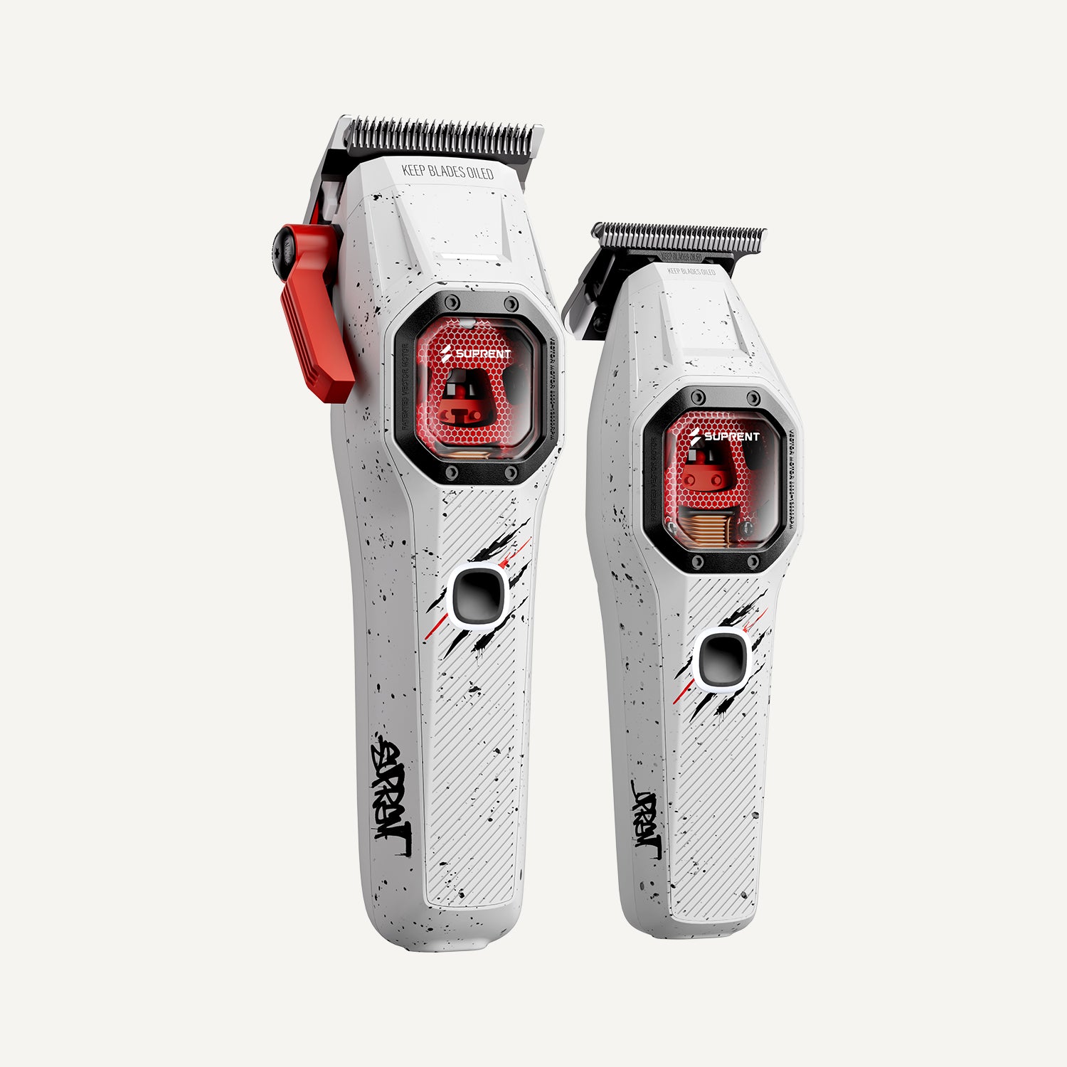 SUPRENT FANGS Assassin Edition Hair Clipper Trimmer Combo HC976WX - Side View