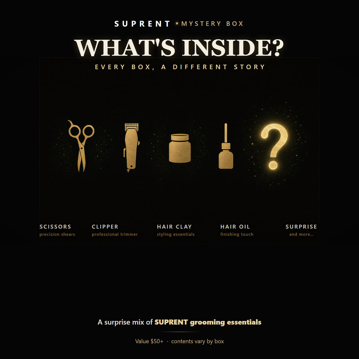 Title: SUPRENT Mystery Box — Free Gift with Orders $399+