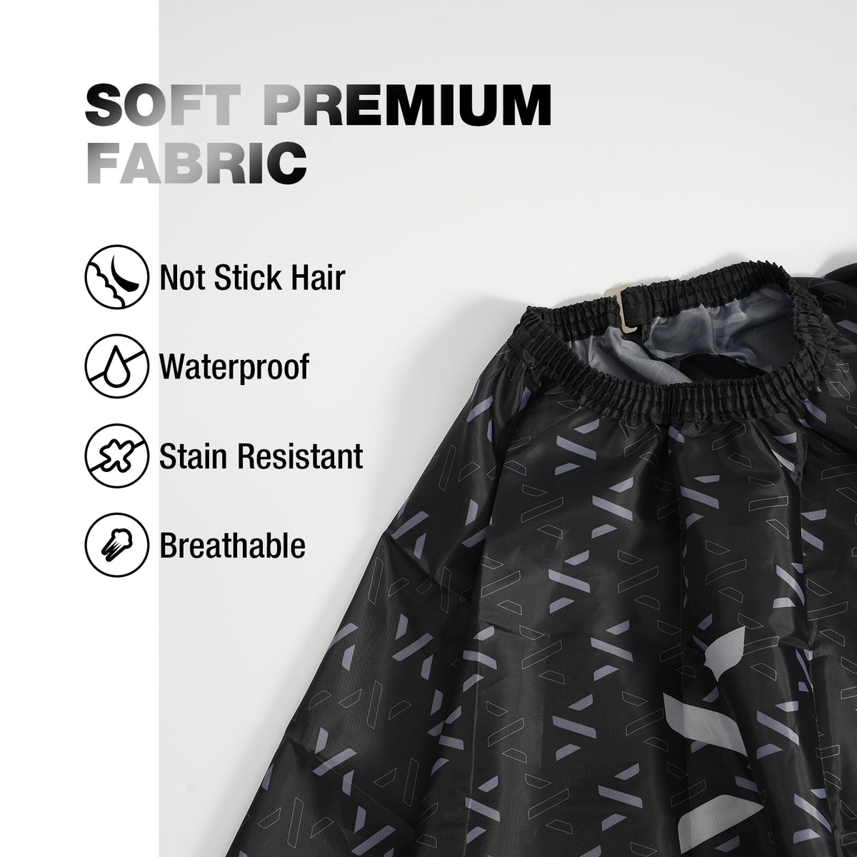 SUPRENT Barber Haircut Apron Black WB-2A