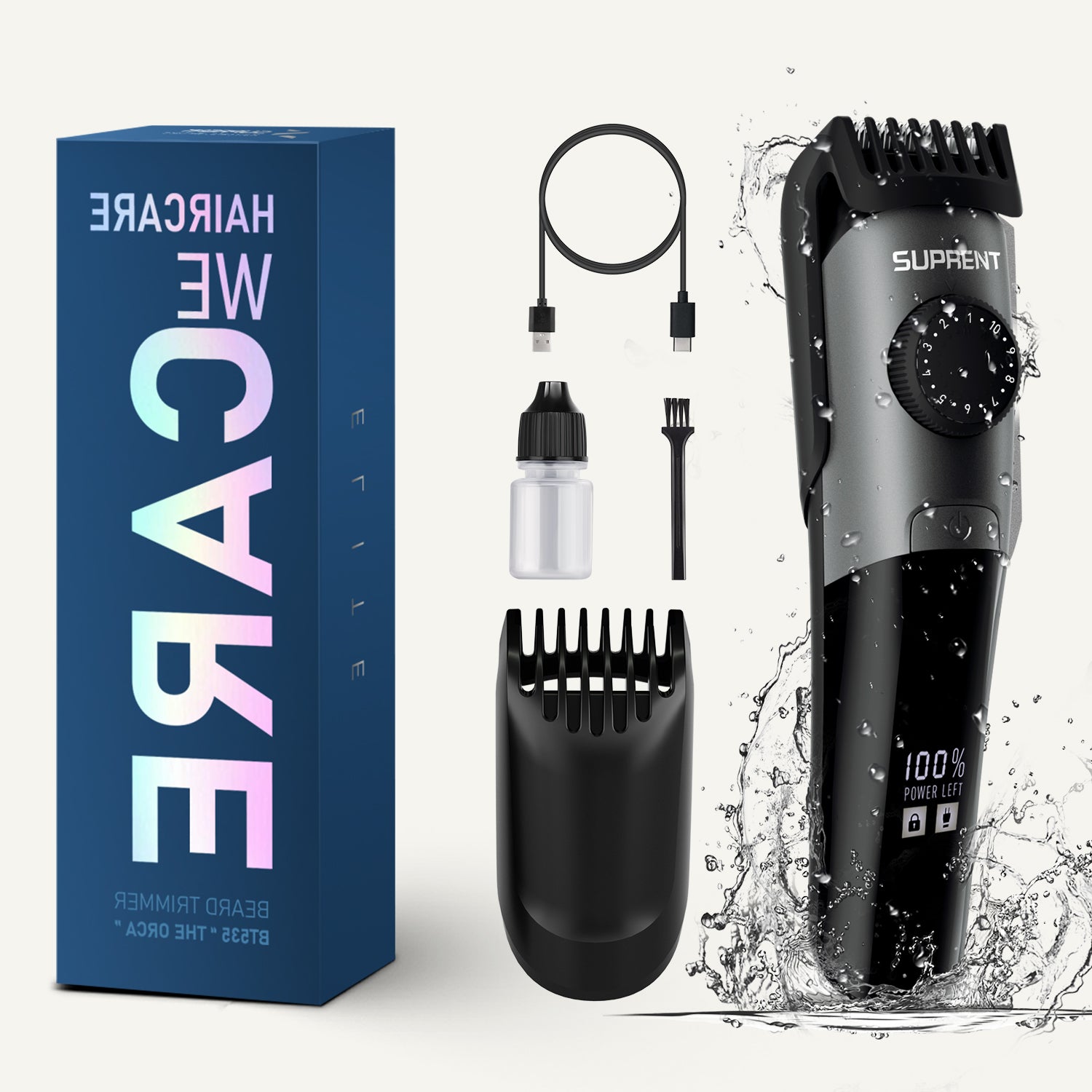 Le rasoir à barbe Orca-BT535BX