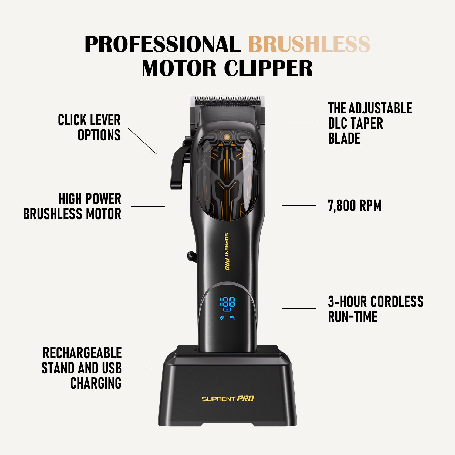 Professional hair cutting scissors