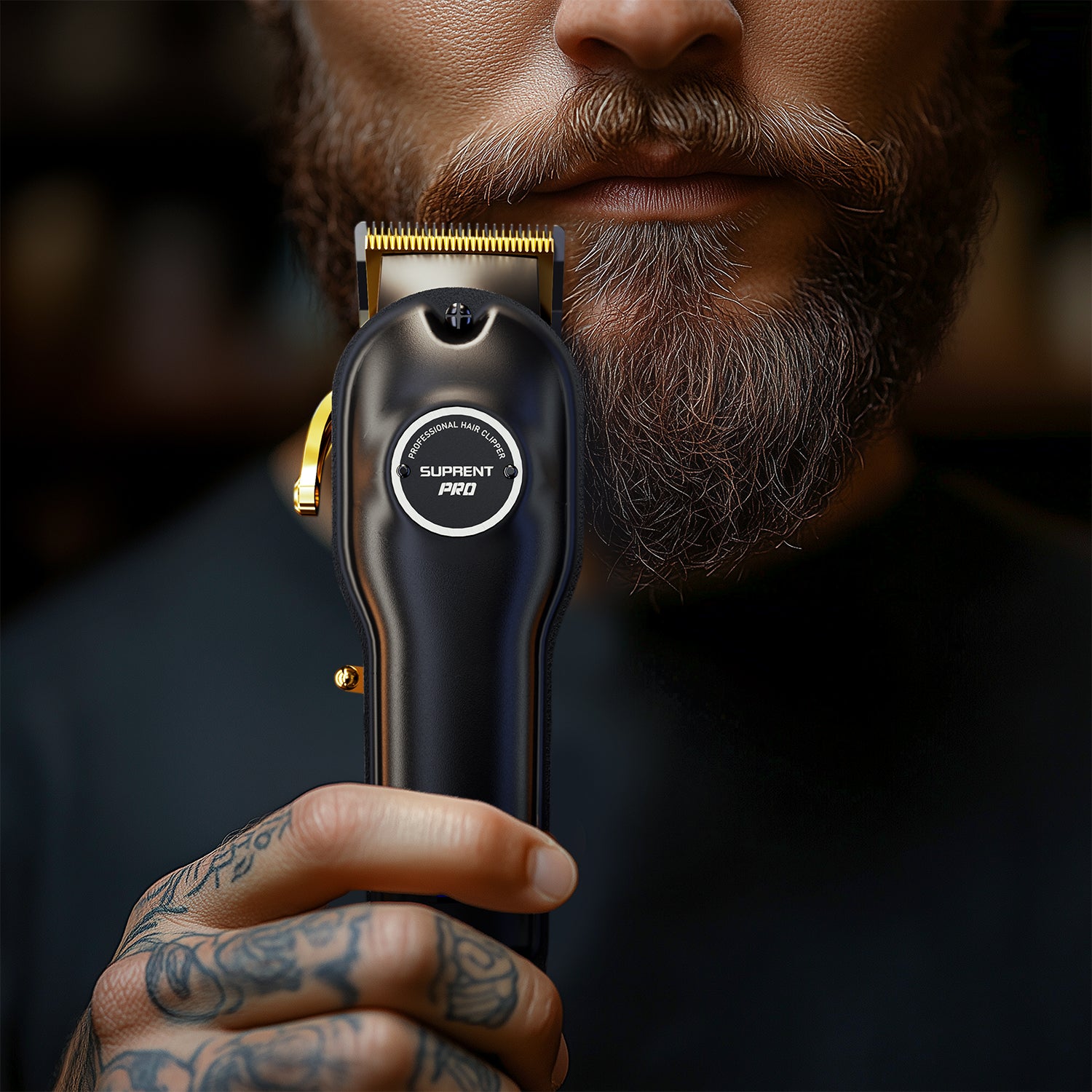 SUPRENT PRO Professional Hair Clipper and Trimmer Set with Foil Shaver- HC597BX