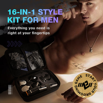 Kit de toilettage 16-en-1 Gatling-GK215BX
