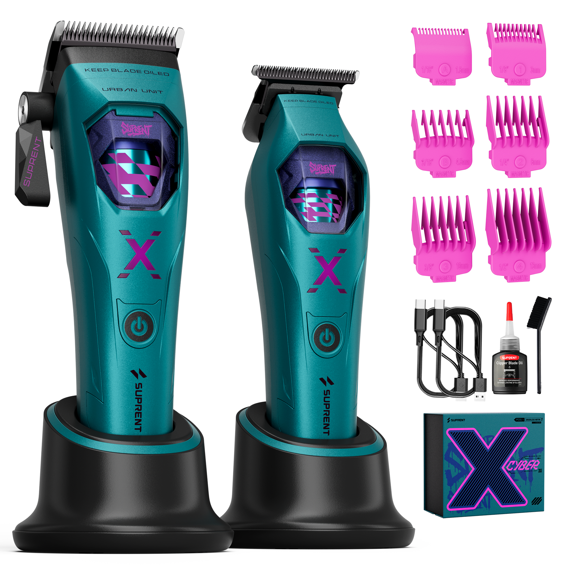 SUPRENT X-CYBER Clipper Trimmer Combo HC796EX