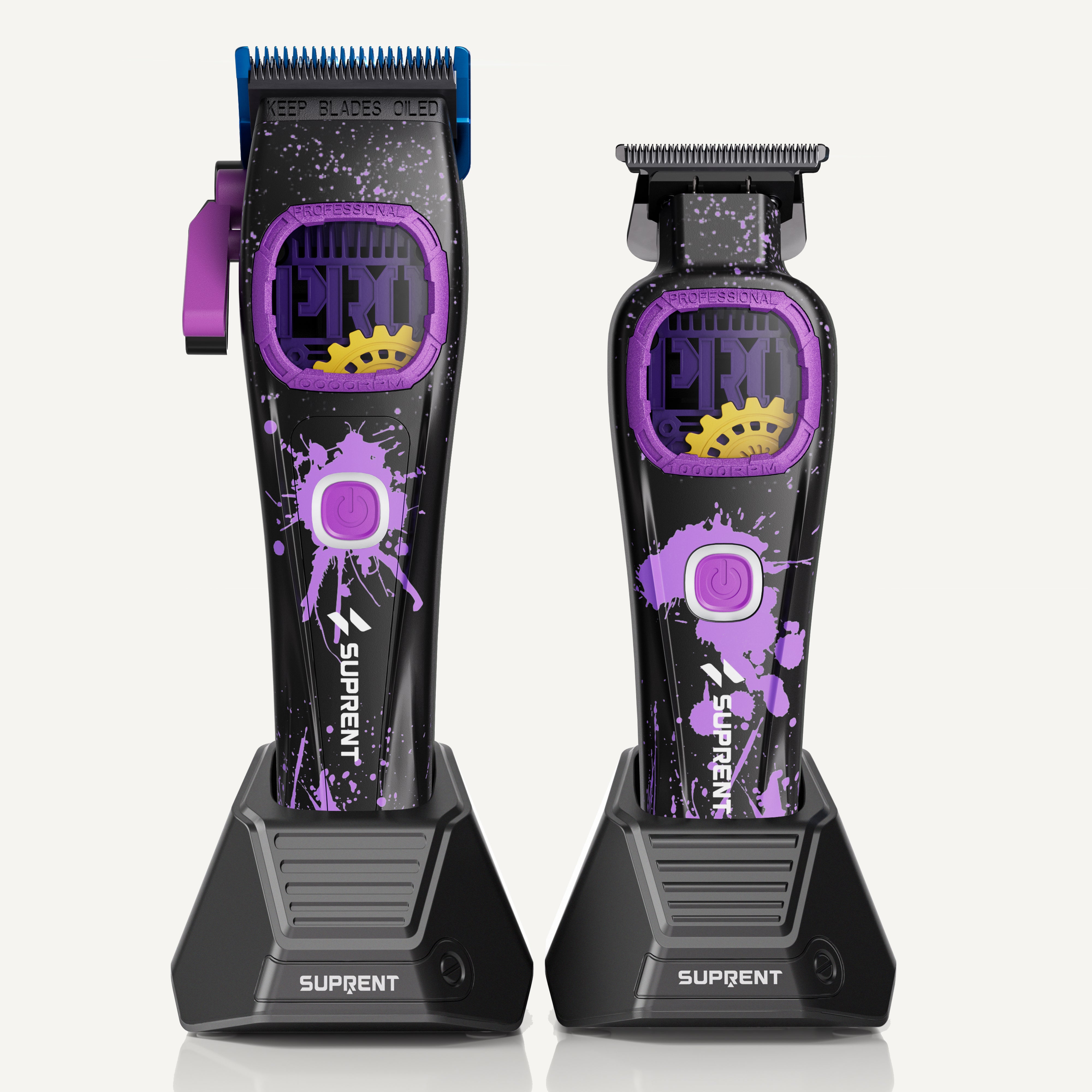 SUPRENT AcidStorm Clipper Trimmer Combo HC586VX | 8500 RPM & Blue