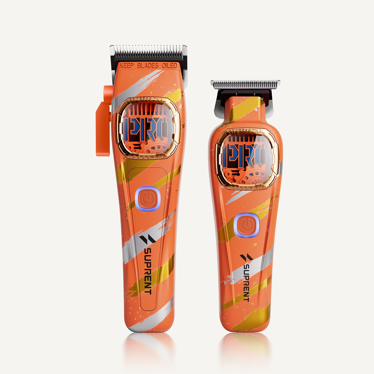 SUPRENT HC586OX Sandstorm | Auto-Lube Clipper Trimmer Set