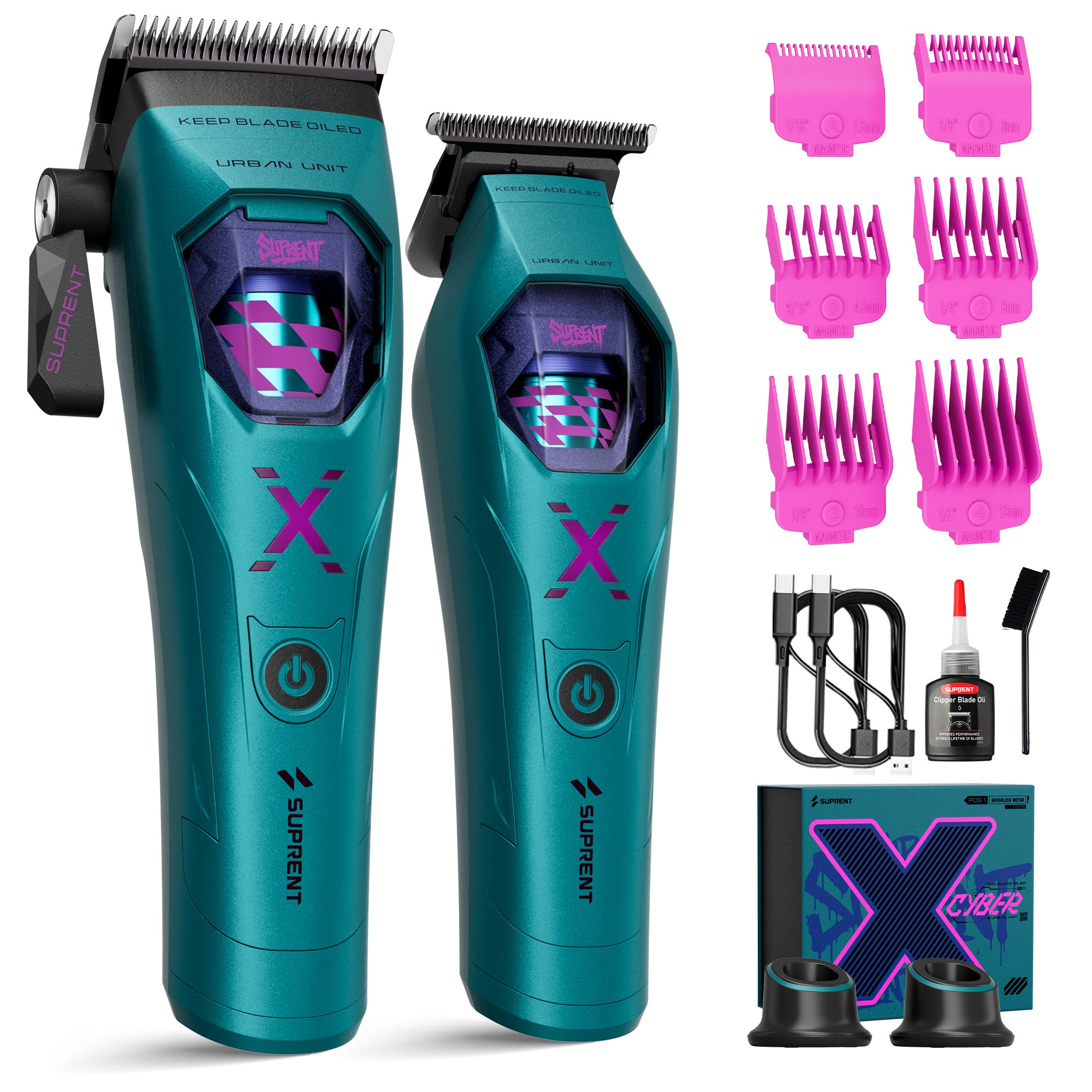 SUPRENT X-CYBER Clipper Trimmer Combo HC796EX