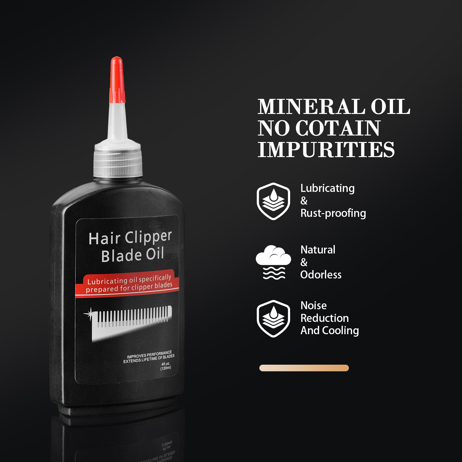 SUPRENT Large Capacity Clipper Oil Bottle - OI215BX