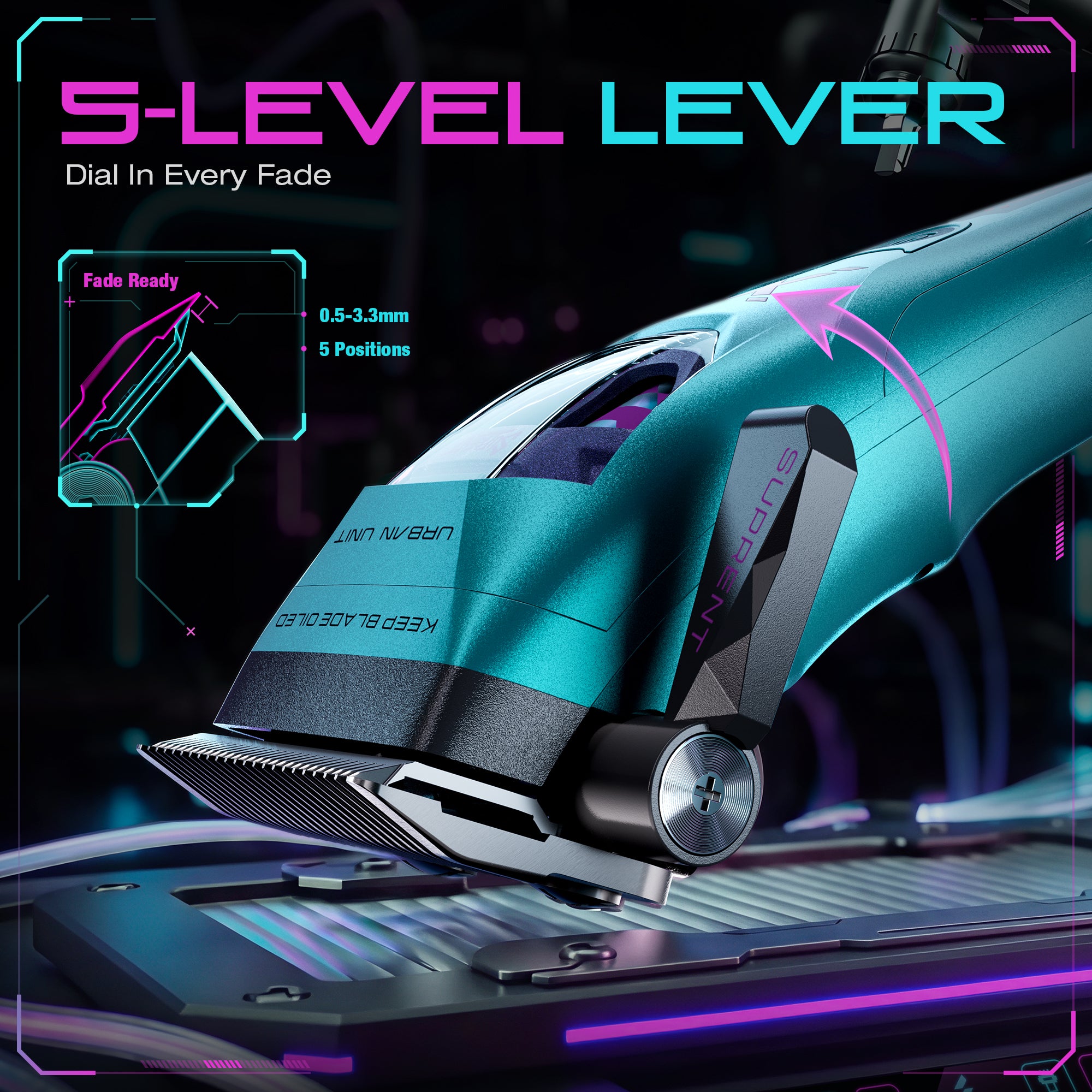 SUPRENT X-CYBER Clipper Trimmer Combo HC796EX