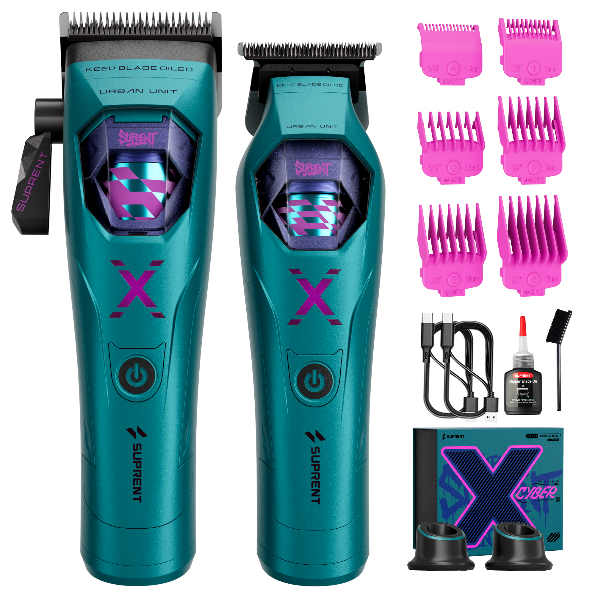SUPRENT X-CYBER Clipper Trimmer Combo HC796EX