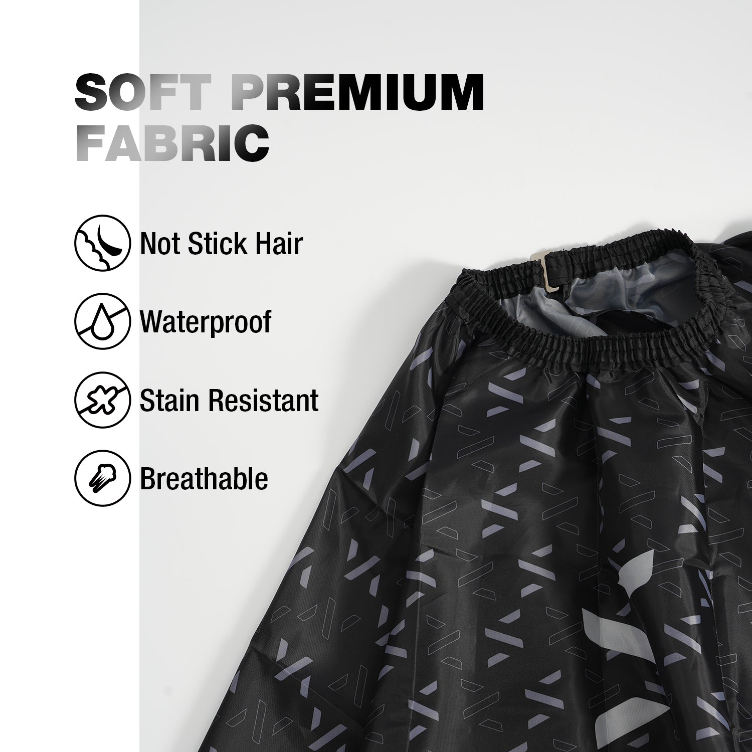 SUPRENT Barber Haircut Apron Black WB-2A