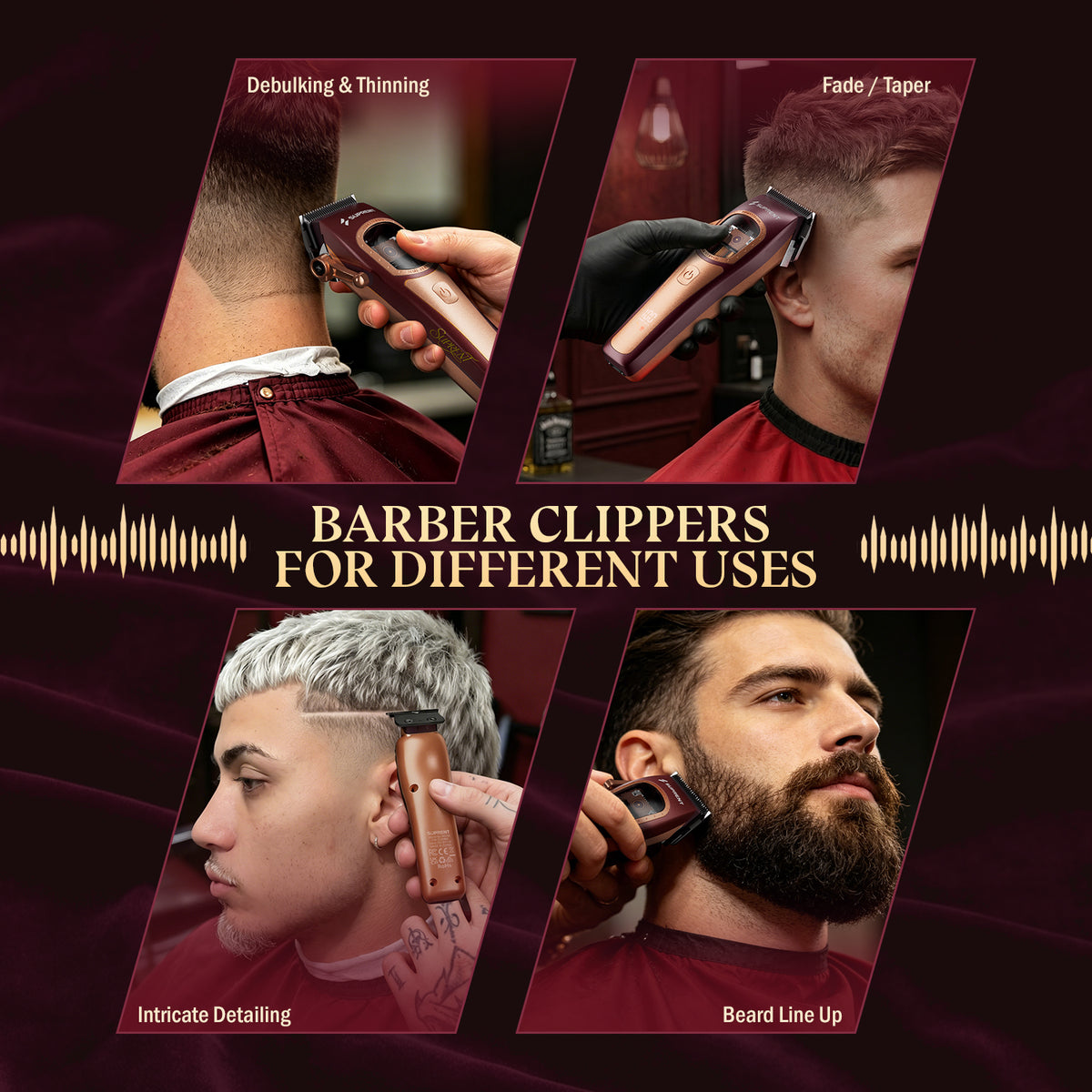 SUPRENT Vinyl Clipper Trimmer Combo HC786RX