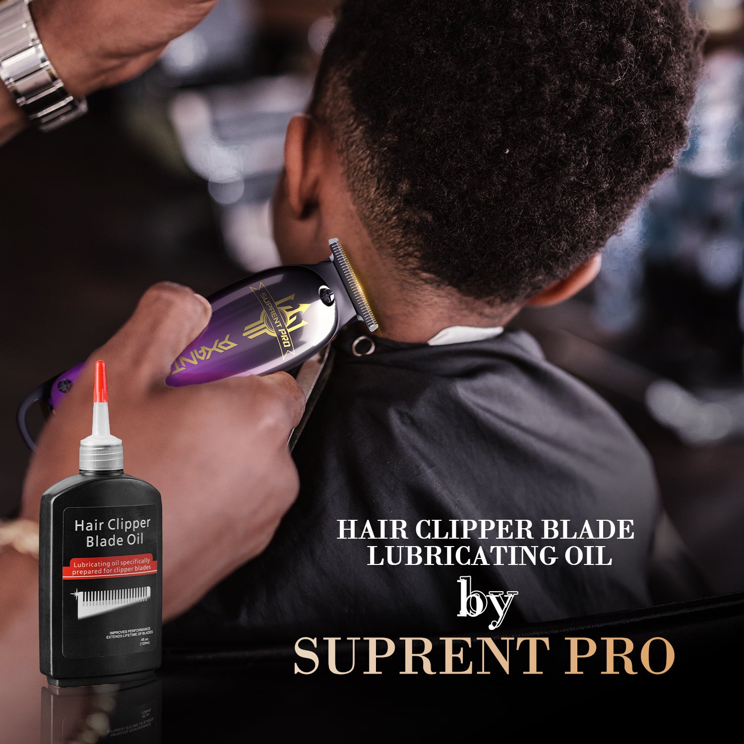 SUPRENT Large Capacity Clipper Oil Bottle - OI215BX