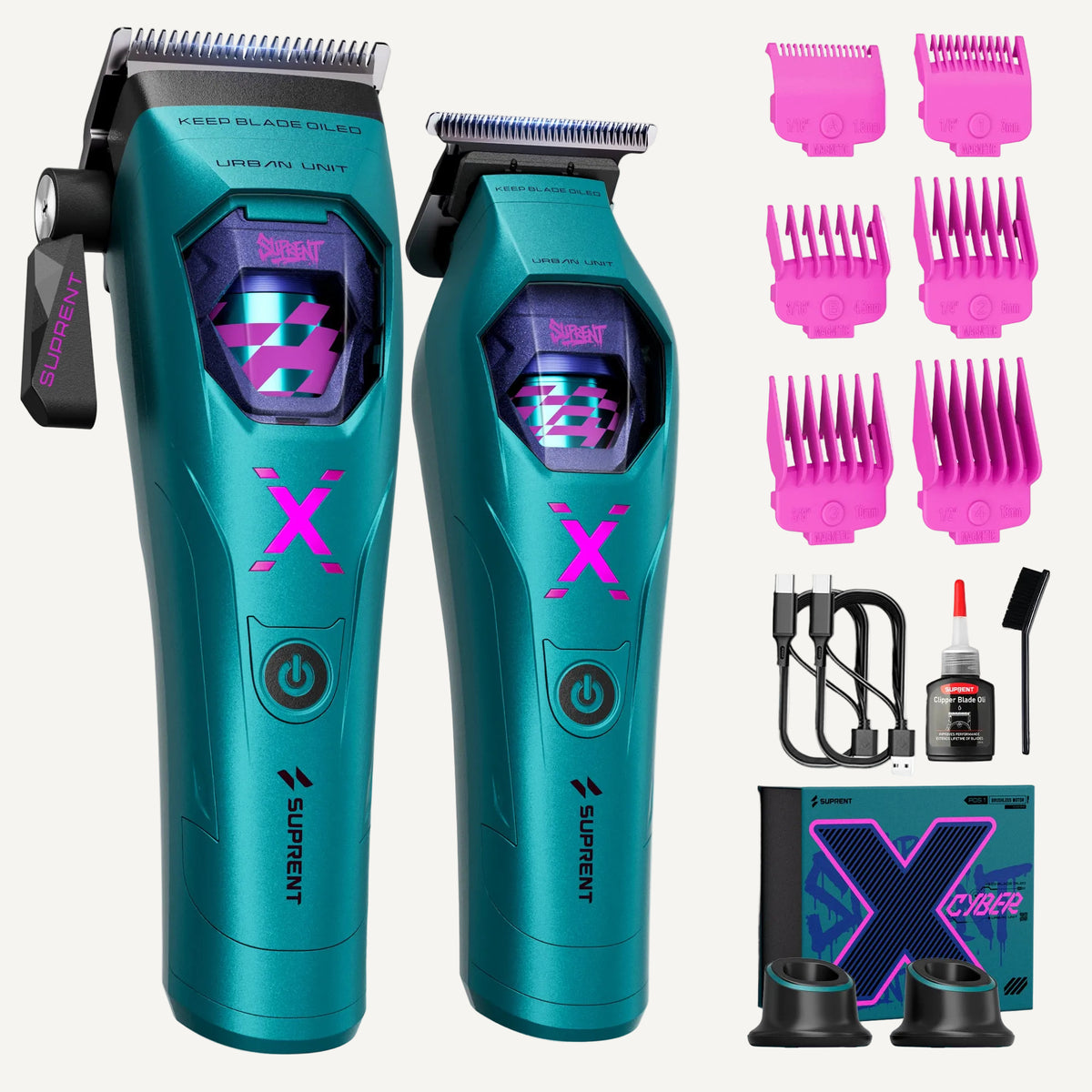 SUPRENT X-CYBER Clipper Trimmer Combo HC796EX