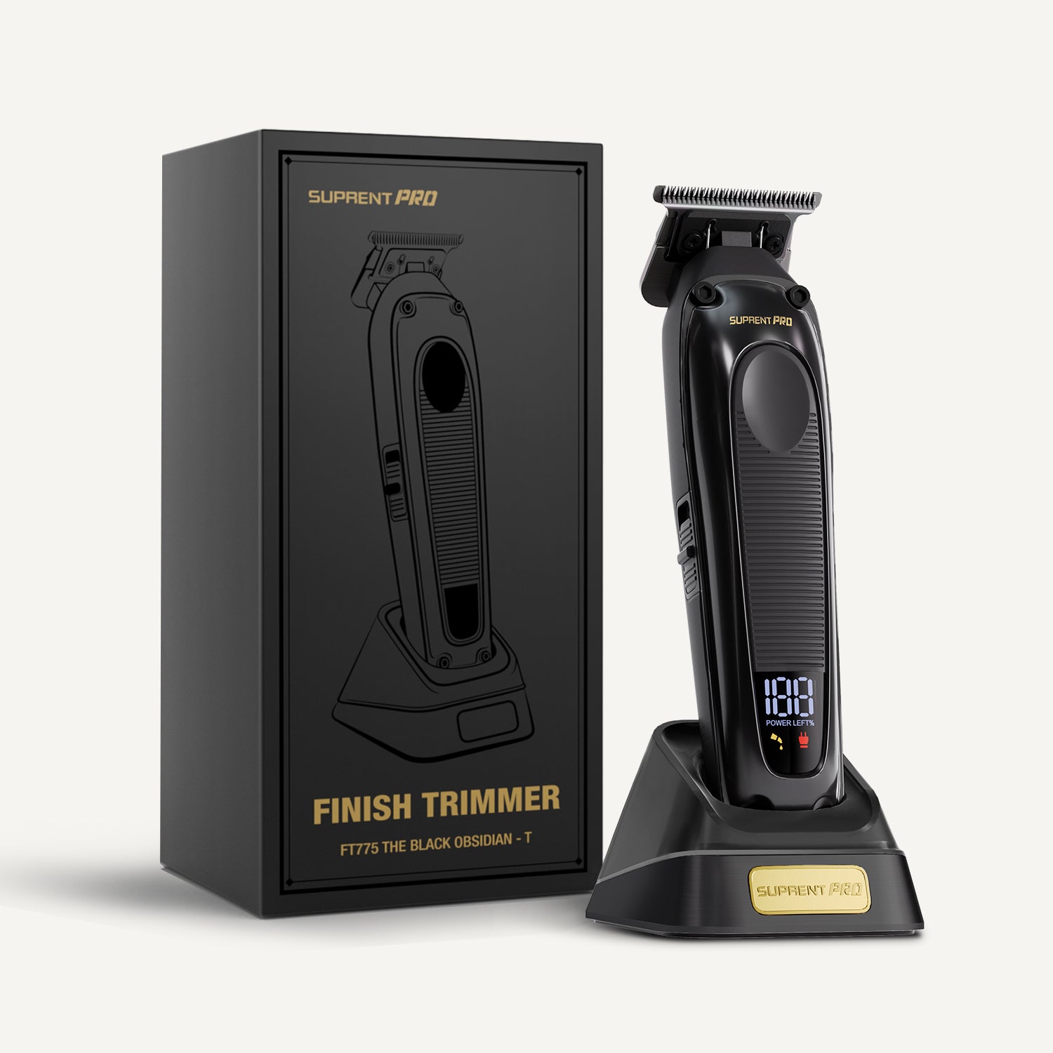 SUPRENT FT775BX Black Obsidian-T | 7000 RPM Professional Trimmer