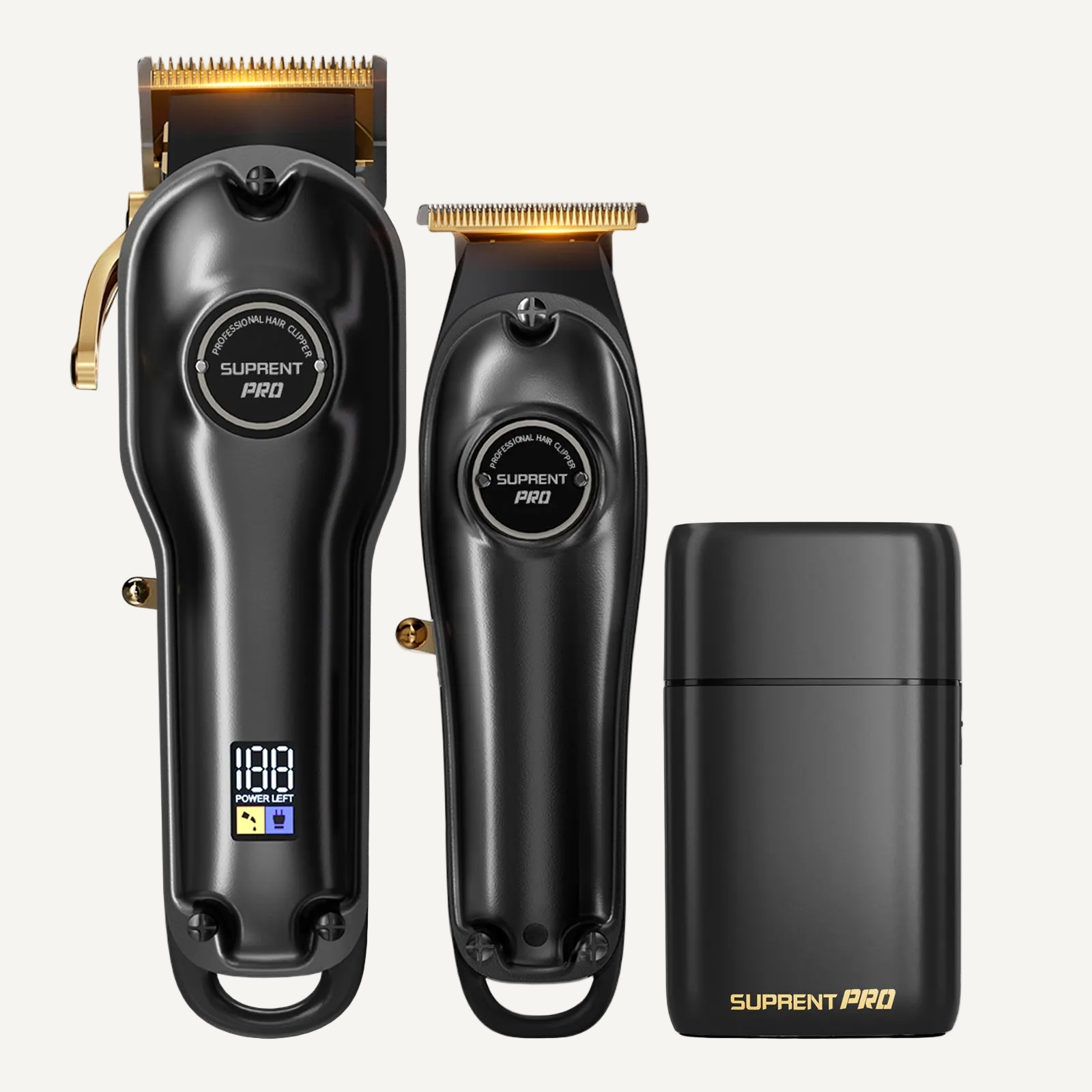 SUPRENT PRO Professional Hair Clipper and Trimmer Set with Foil Shaver-  HC597BX