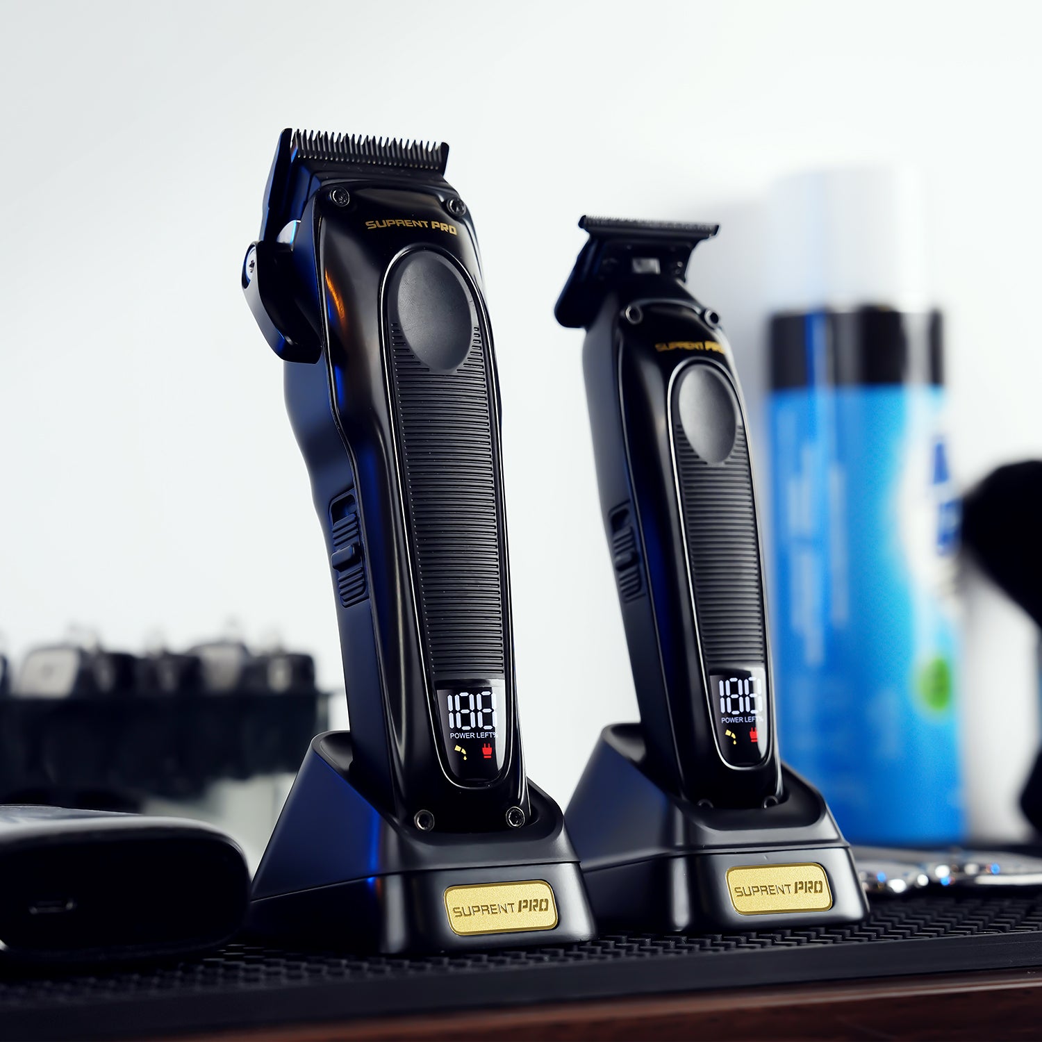 SUPRENT HC776BX Black Obsidian | 7000 RPM Clipper & Trimmer Set