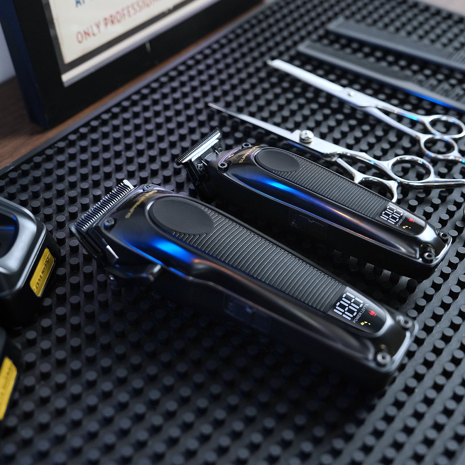 SUPRENT HC776BX Black Obsidian | 7000 RPM Clipper & Trimmer Set